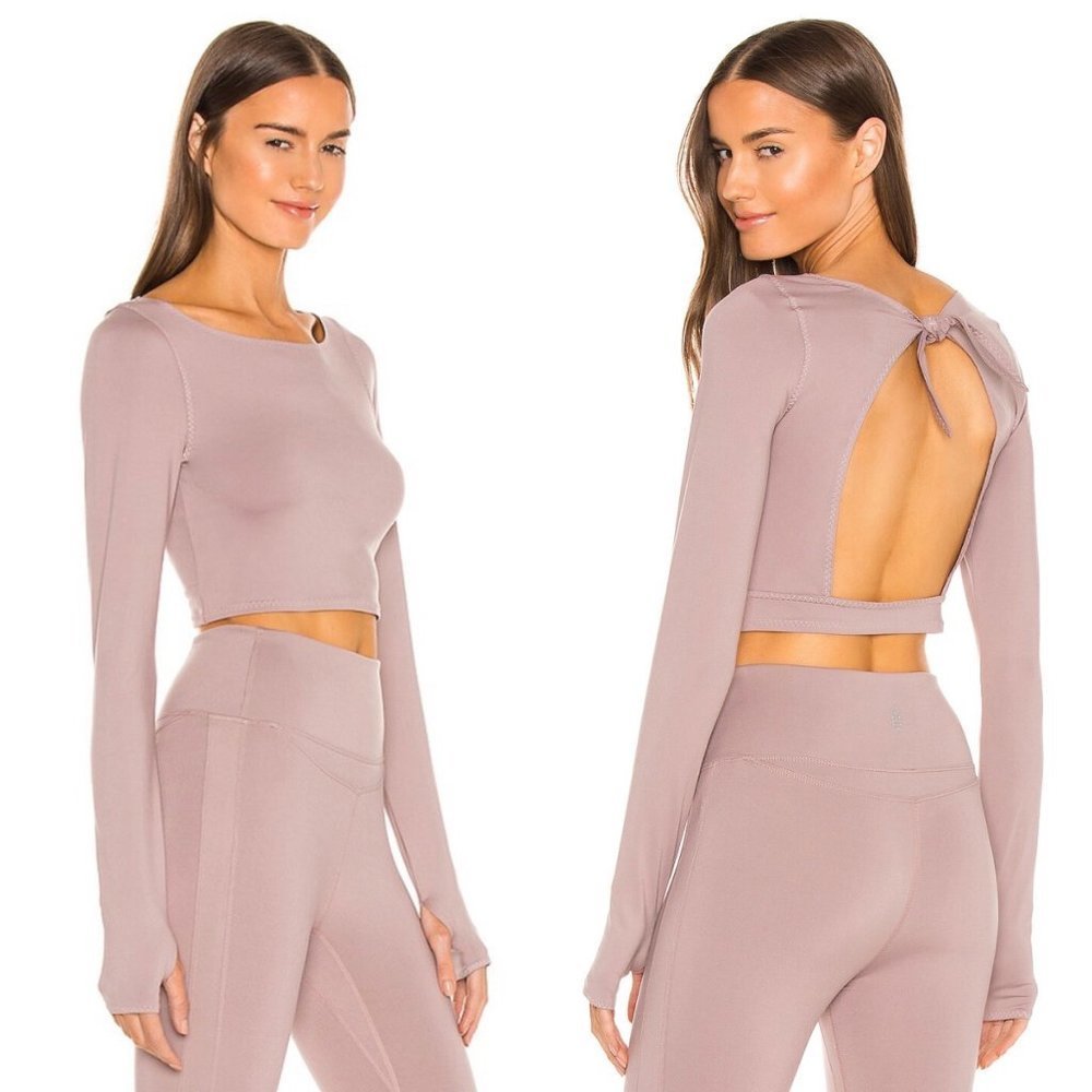 NWT Free People Movement Very Prarie Layer Crop Top S
